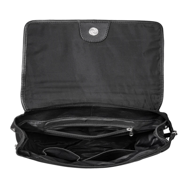 "Misha" Moderner Leder Rucksack Unisex mittel groß
