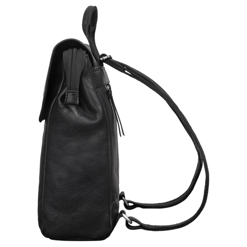 "Misha" Moderner Leder Rucksack Unisex mittel groß
