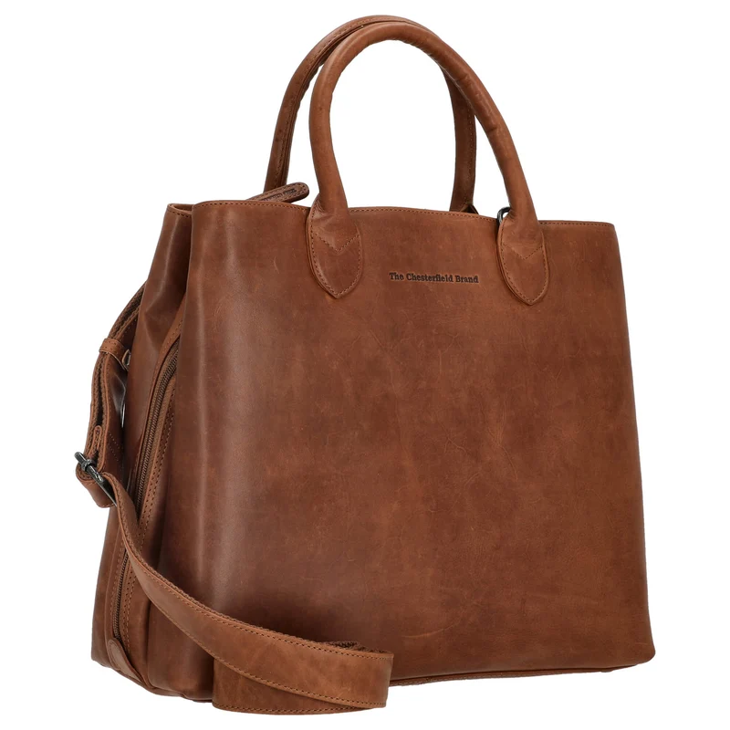 The Chesterfield Brand Passau - Henkeltasche 37 cm (cognac)