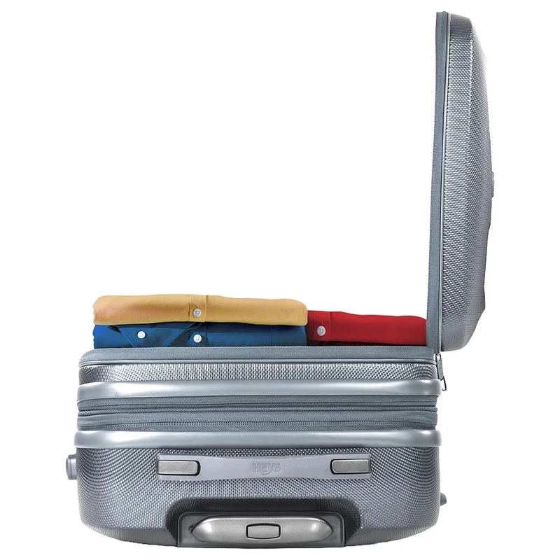 Heys Vantage Smart Access - 4-Rollen-Trolley M 66 cm erw. (slate blue)