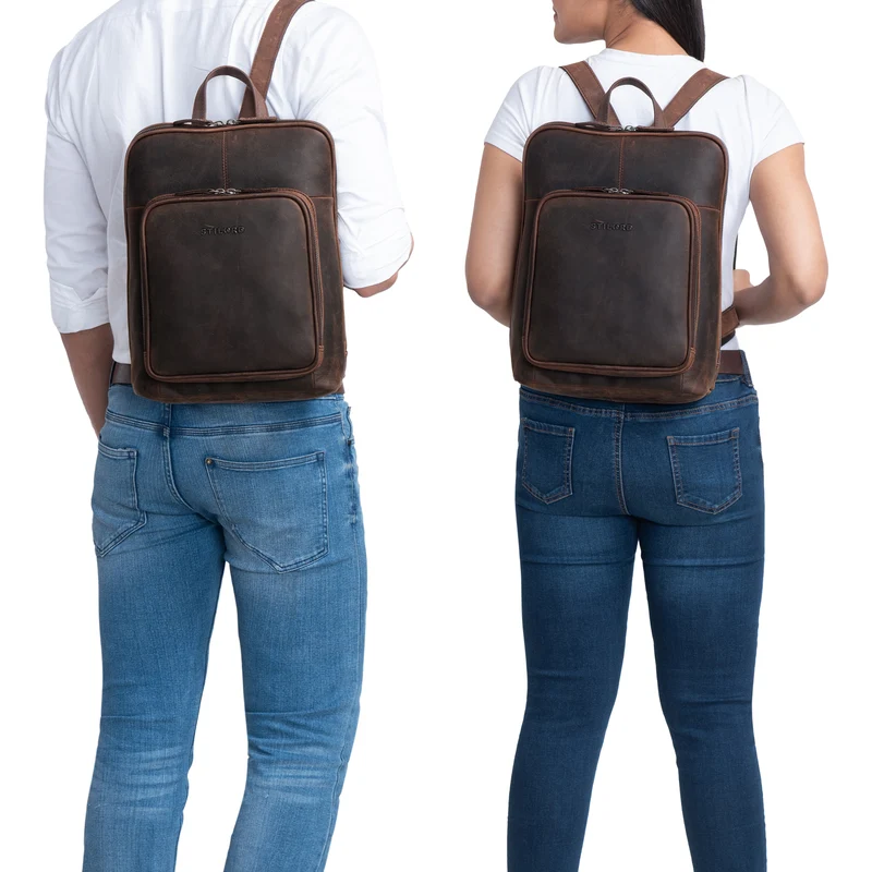 "Dan" Daypack Rucksack Leder