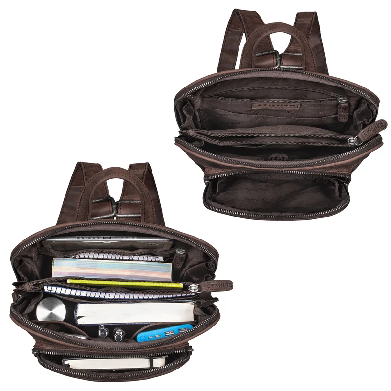 "Dan" Daypack Rucksack Leder