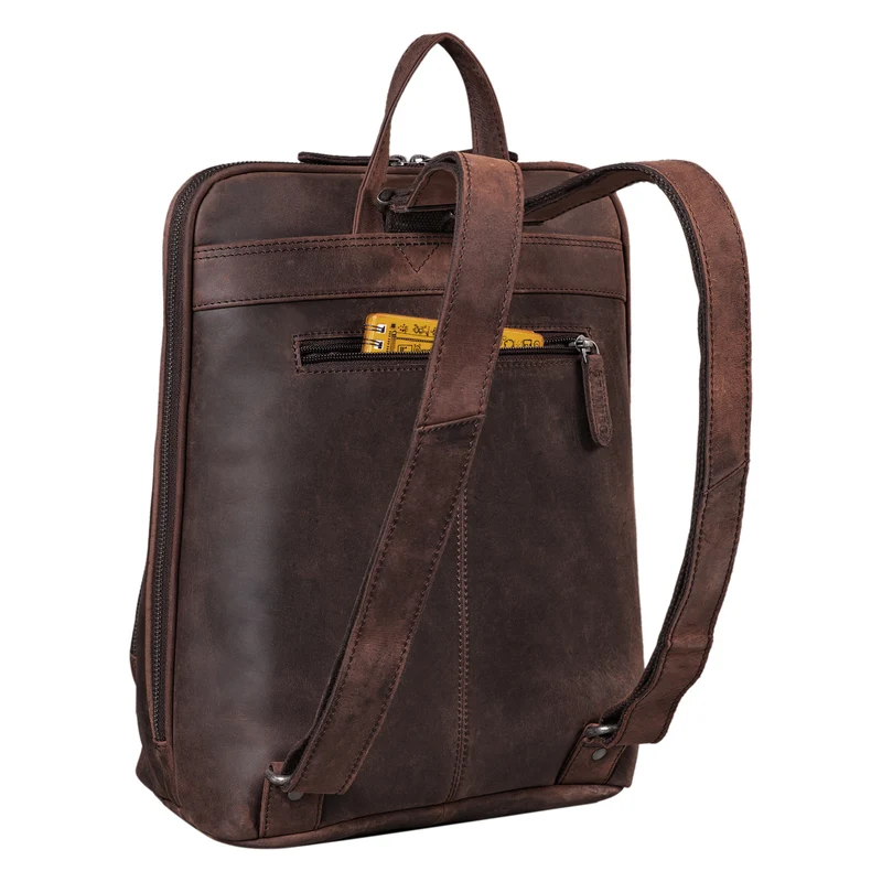"Dan" Daypack Rucksack Leder