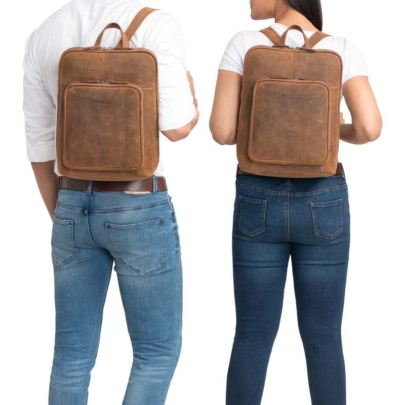 "Dan" Daypack Rucksack Leder