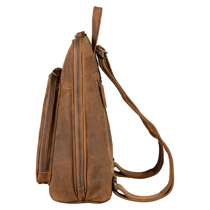 "Dan" Daypack Rucksack Leder