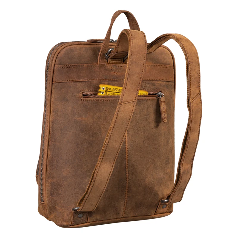 "Dan" Daypack Rucksack Leder