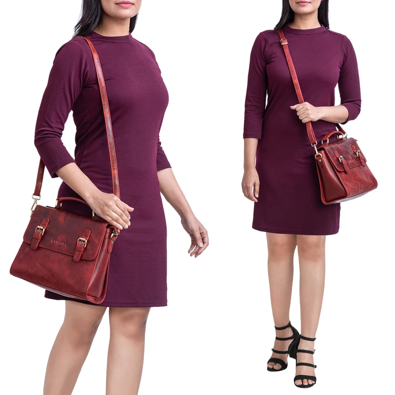 "Estelle" Fashion Handtasche Leder