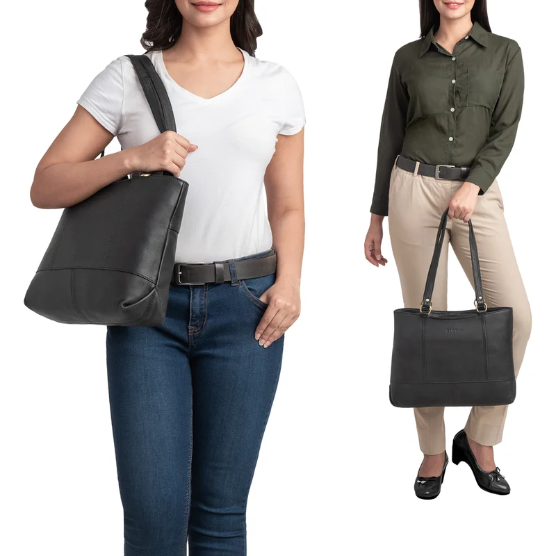 "Delilah" Leder Shopper Damen Handtasche