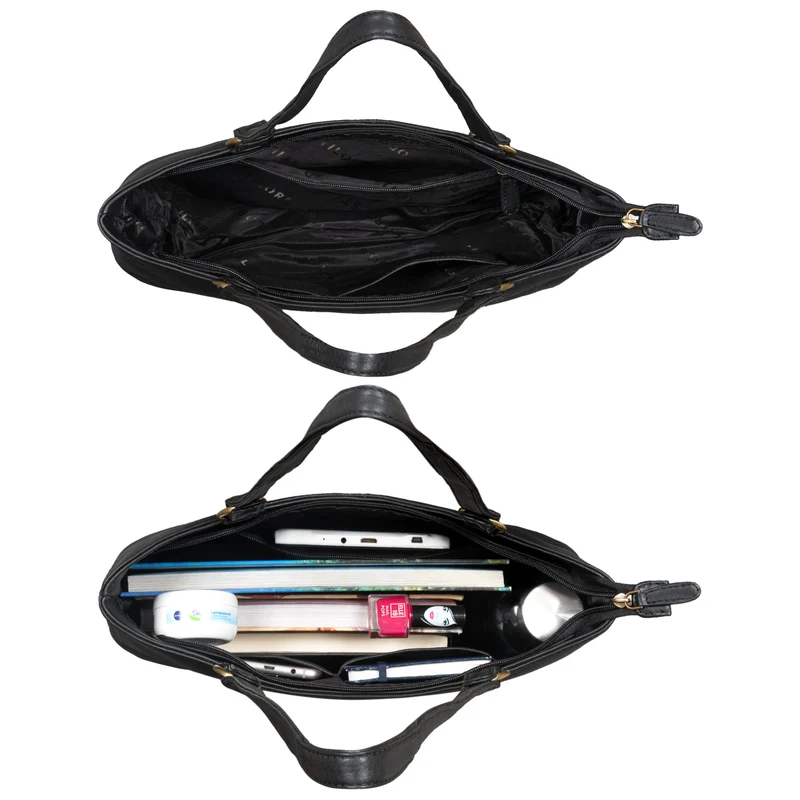 "Delilah" Leder Shopper Damen Handtasche
