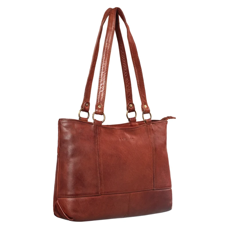 "Delilah" Leder Shopper Damen Handtasche