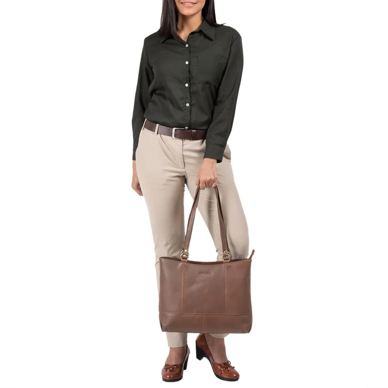 "Delilah" Leder Shopper Damen Handtasche