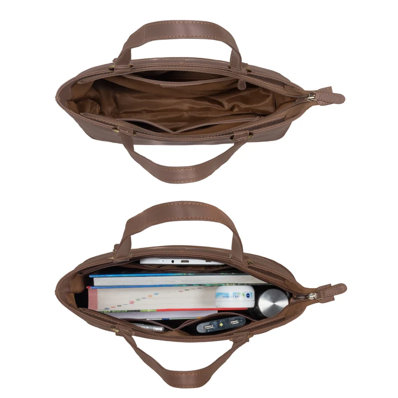 "Delilah" Leder Shopper Damen Handtasche