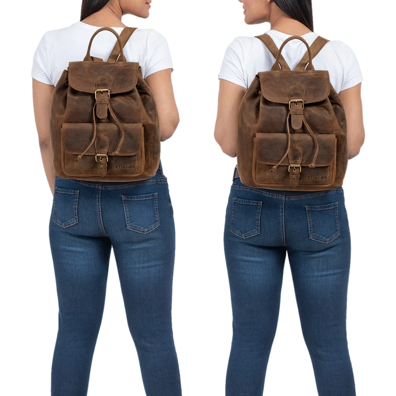 "Destiny" Damen Rucksack Modern Leder