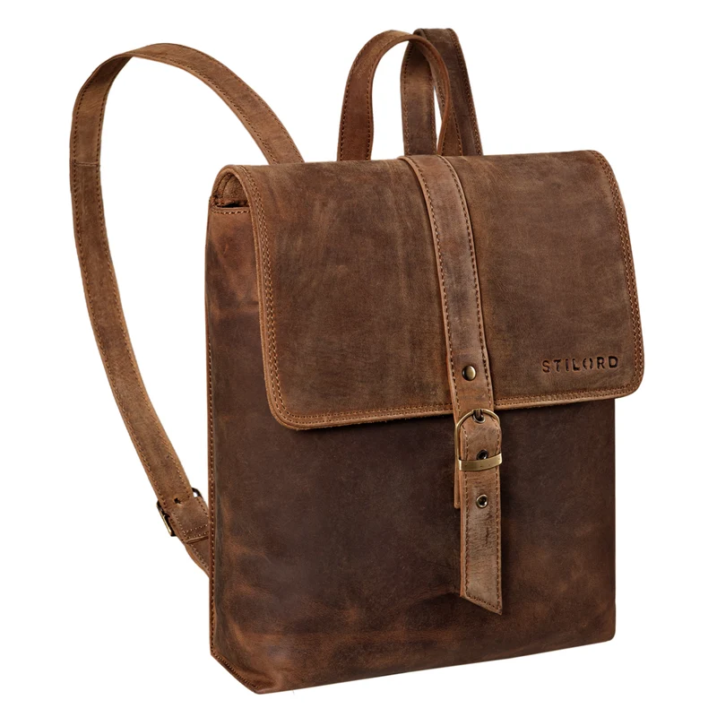 "Mathilda" Damen Daypack Lederrucksack