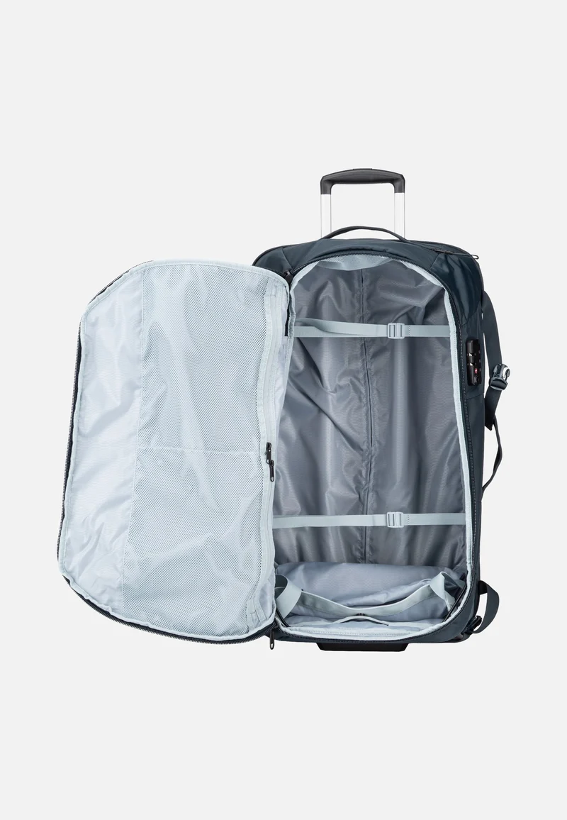 Enroute Check-In Wheeled Duffel Darkest Blue - Reisetasche mit Rollen