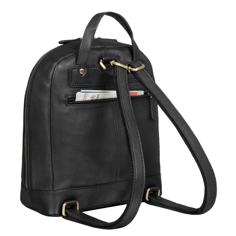 "Reed" Lederrucksack Damen Klein