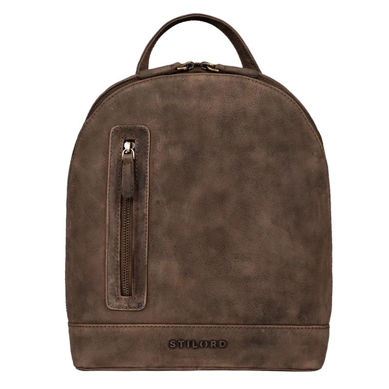 "Reed" Lederrucksack Damen Klein