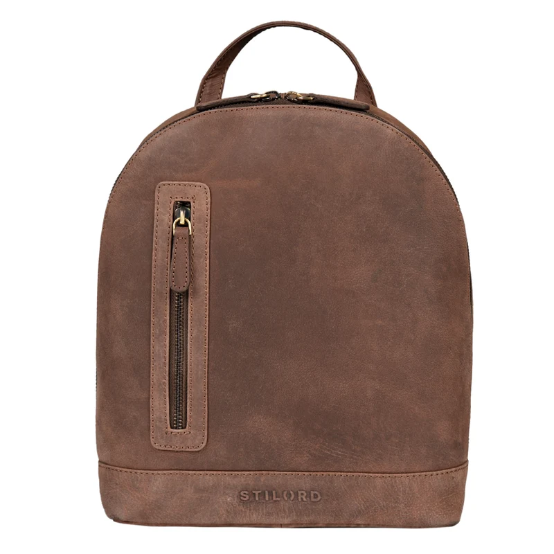 "Reed" Lederrucksack Damen Klein