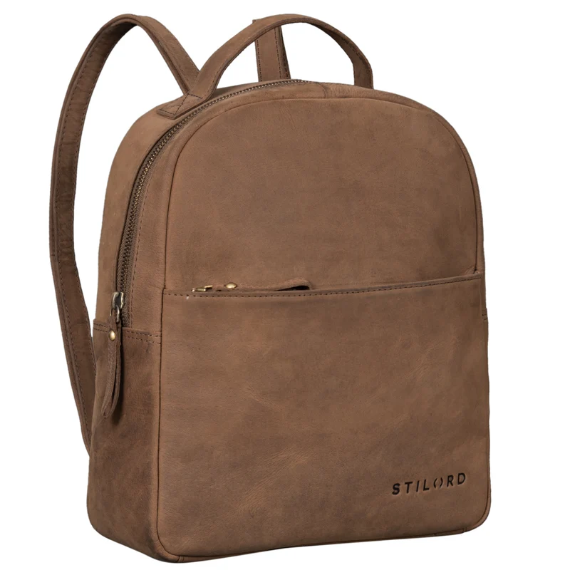 "Kayla" Moderner Damen Rucksack Leder Elegant klein