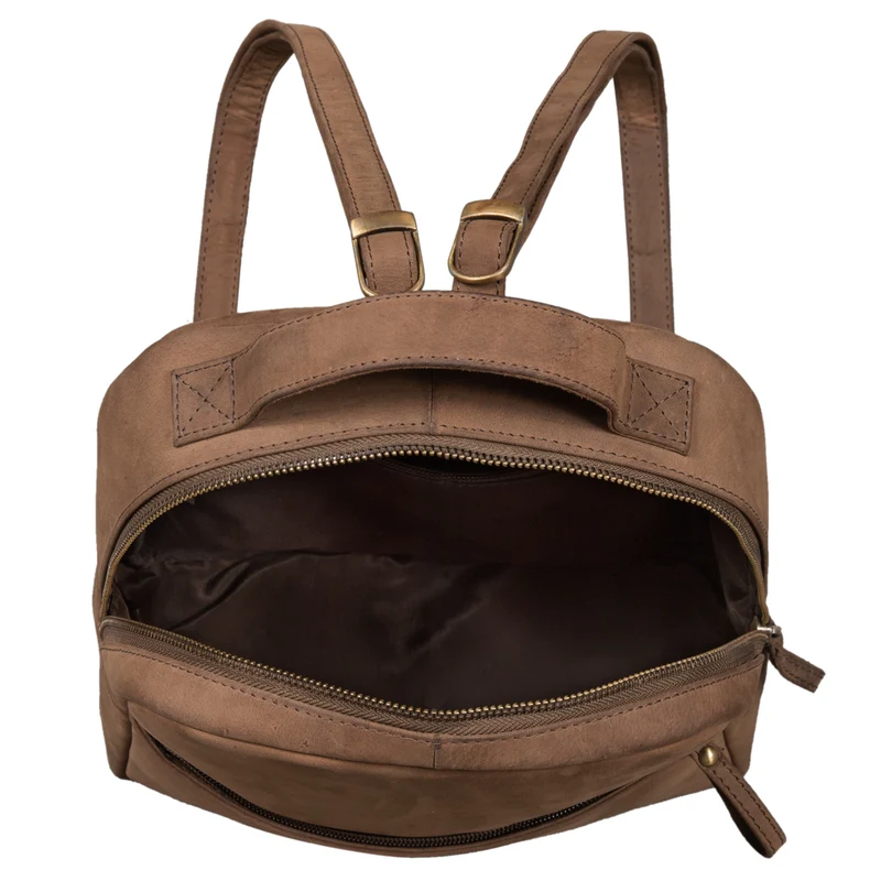 "Kayla" Moderner Damen Rucksack Leder Elegant klein