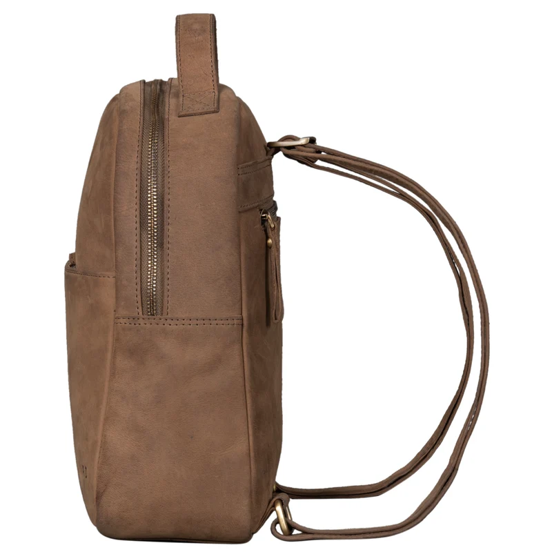 "Kayla" Moderner Damen Rucksack Leder Elegant klein