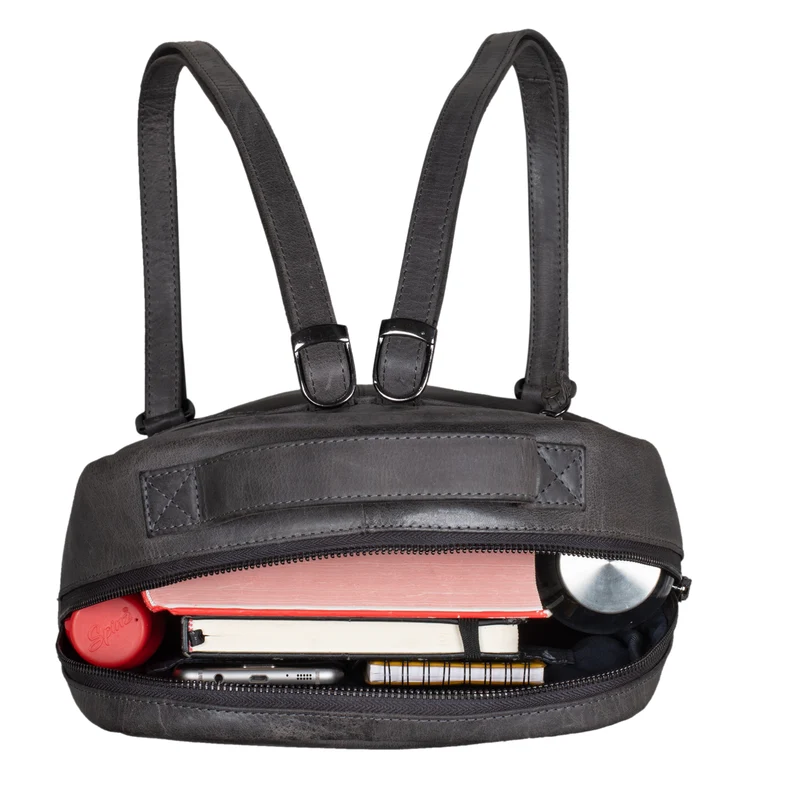 "Kayla" Moderner Damen Rucksack Leder Elegant klein