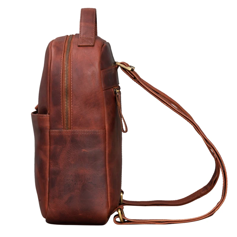 "Kayla" Moderner Damen Rucksack Leder Elegant klein