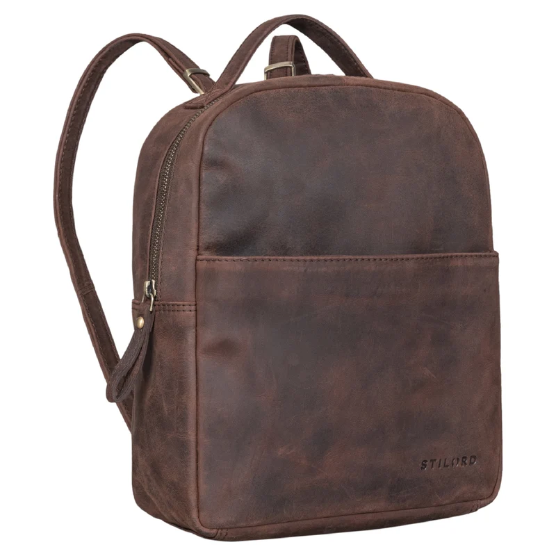 "Kayla" Moderner Damen Rucksack Leder Elegant klein