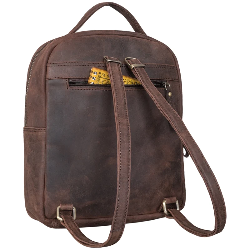 "Kayla" Moderner Damen Rucksack Leder Elegant klein