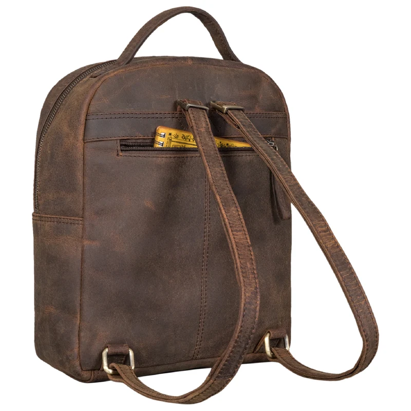 "Kayla" Moderner Damen Rucksack Leder Elegant klein