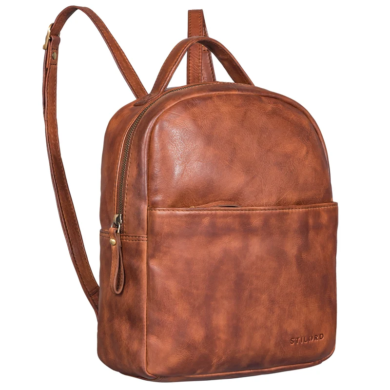 "Kayla" Moderner Damen Rucksack Leder Elegant klein