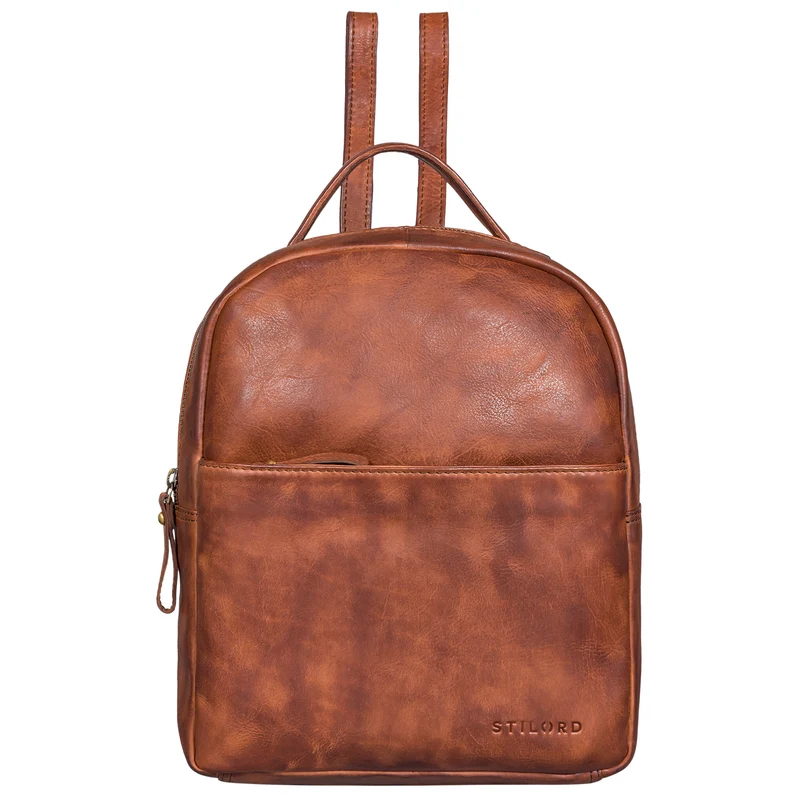 "Kayla" Moderner Damen Rucksack Leder Elegant klein