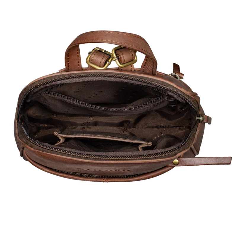 "Charlotte" Rucksack Damen Elegant Leder