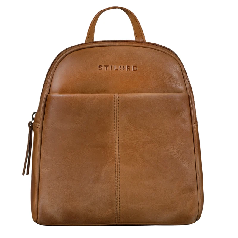 "Charlotte" Rucksack Damen Elegant Leder