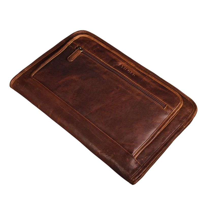 B-WARE "Maximilian" Dokumentenmappe Leder