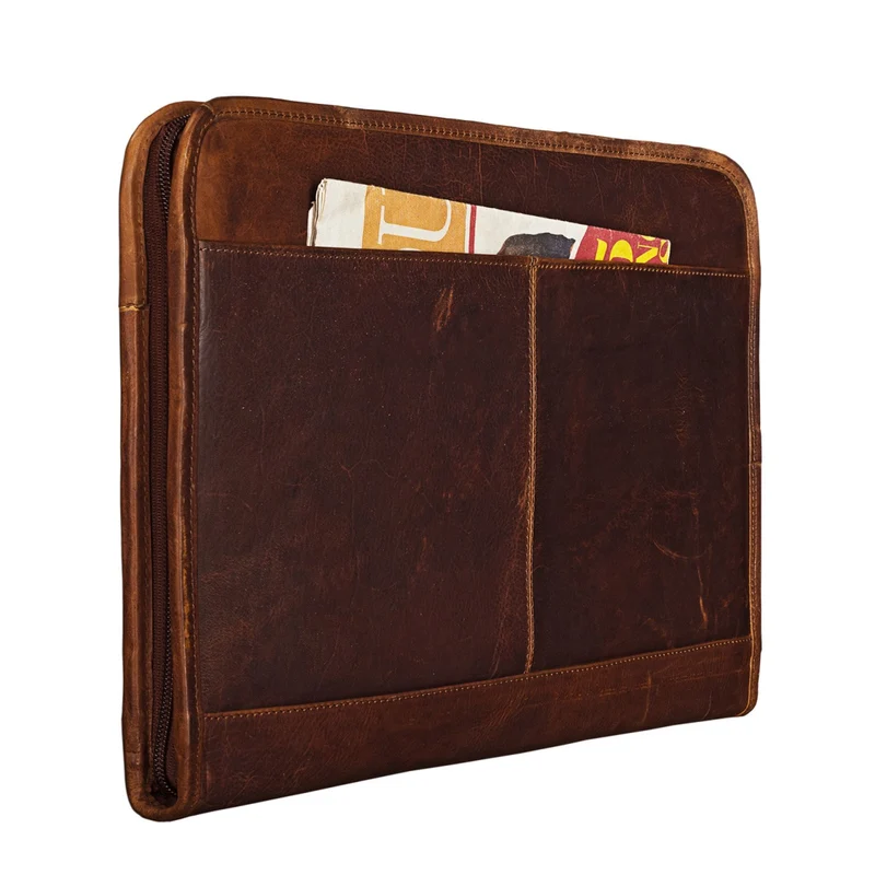 B-WARE "Maximilian" Dokumentenmappe Leder