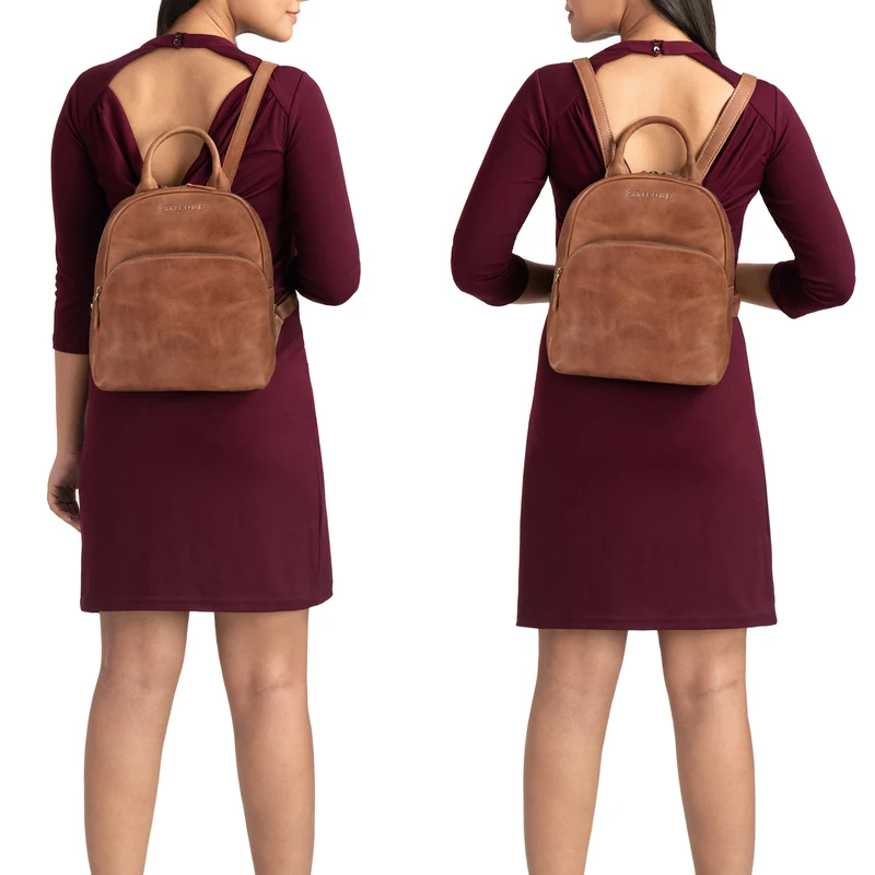 B-WARE "Ruby" Daypack Damen Leder