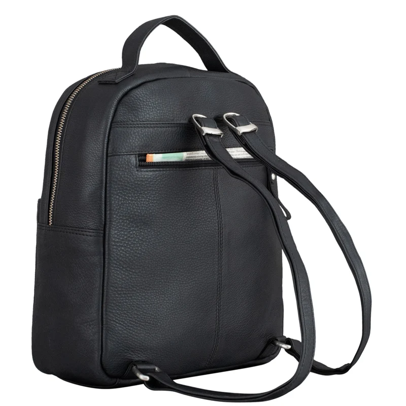 B-WARE "Kayla" Damen Rucksack Leder Elegant