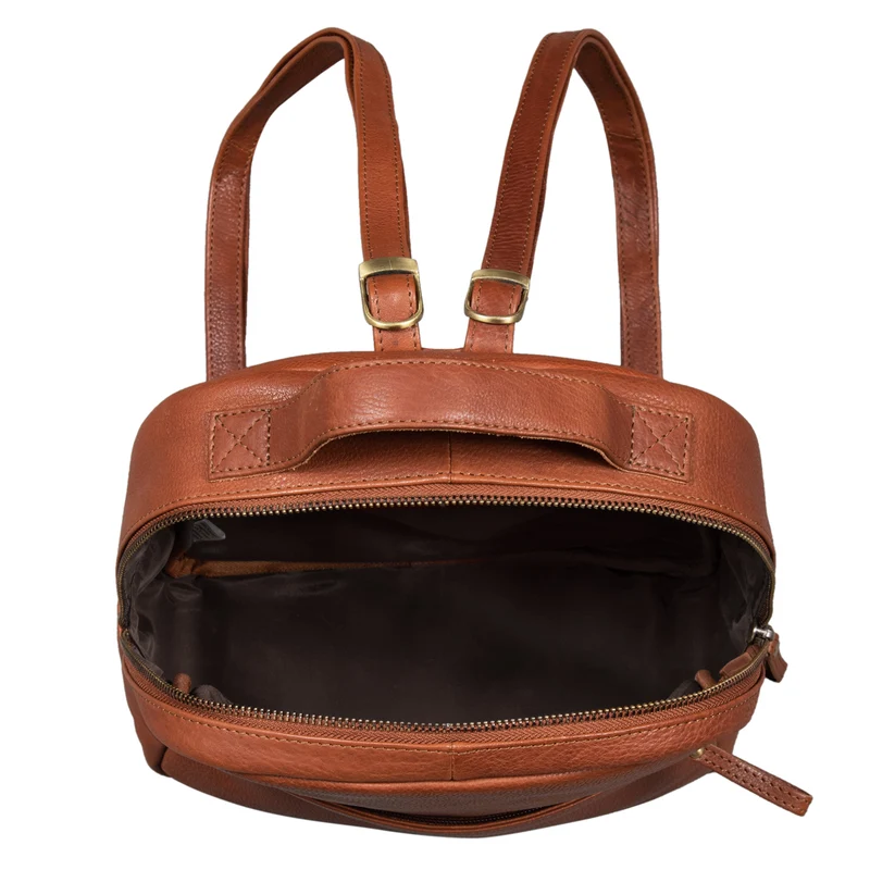 B-WARE "Kayla" Damen Rucksack Leder Elegant