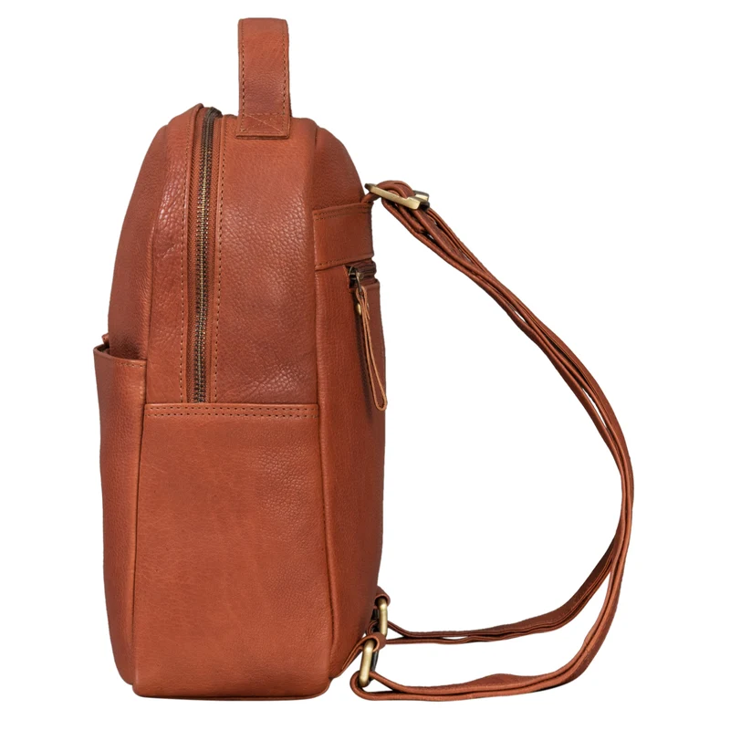 B-WARE "Kayla" Damen Rucksack Leder Elegant