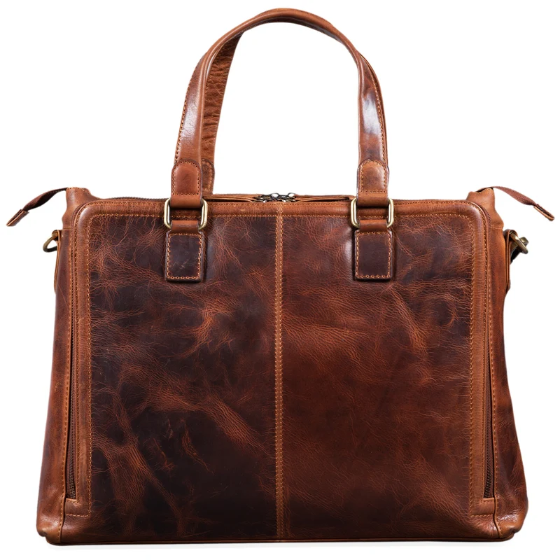 B-WARE "Claire" Businesstasche Damen Leder