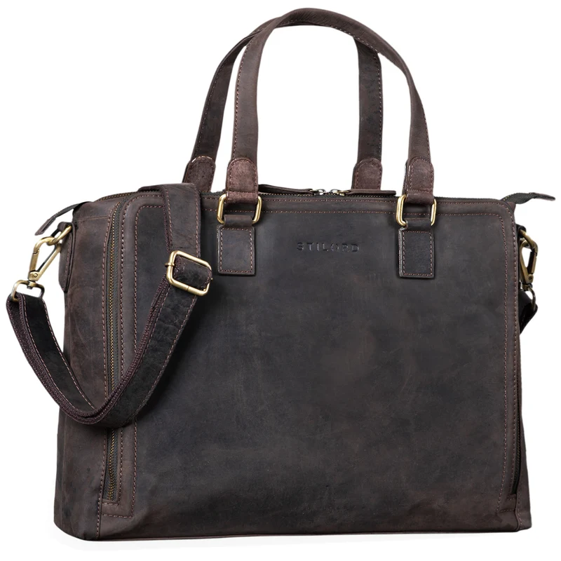 B-WARE "Claire" Businesstasche Damen Leder