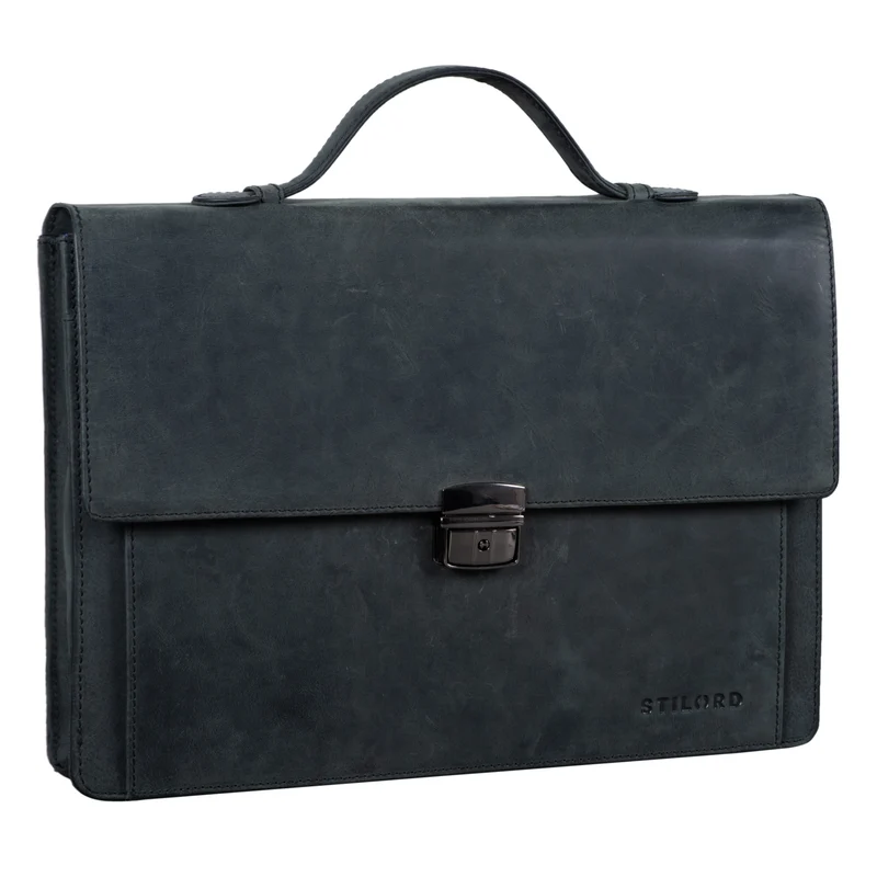B-WARE "Ernesto" Dokumententasche A4 Leder