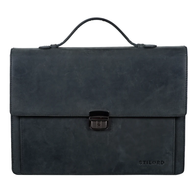 B-WARE "Ernesto" Dokumententasche A4 Leder