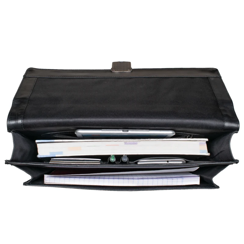 B-WARE "Ernesto" Dokumententasche A4 Leder