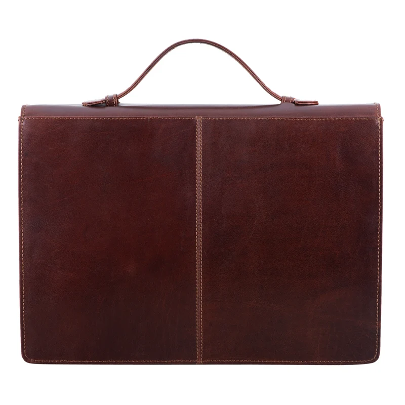 B-WARE "Ernesto" Dokumententasche A4 Leder
