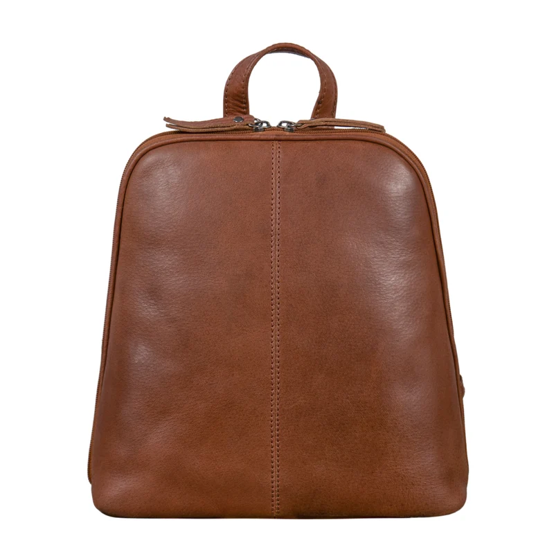 "Calla" Vintage Lederrucksack Damen Klein Daypack für 11 Zoll Tablet