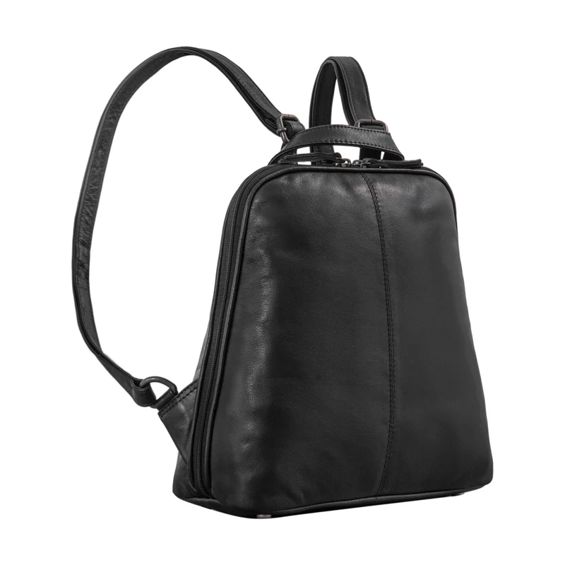 "Calla" Vintage Lederrucksack Damen Klein Daypack für 11 Zoll Tablet