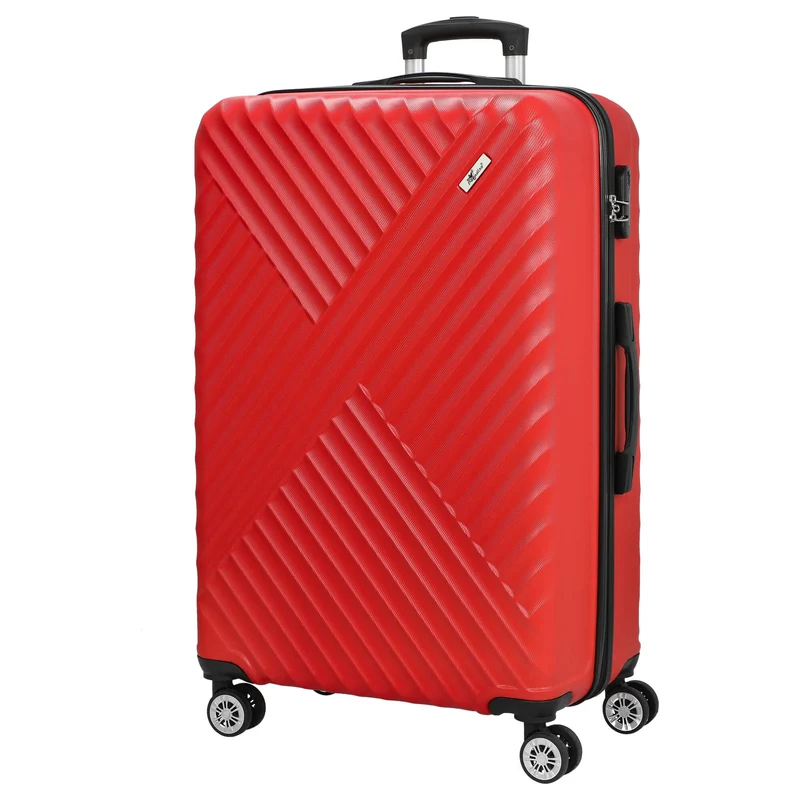 Paradise by CHECK.IN Kingston - 4-Rollen-Trolley Set 3tlg. (rot)