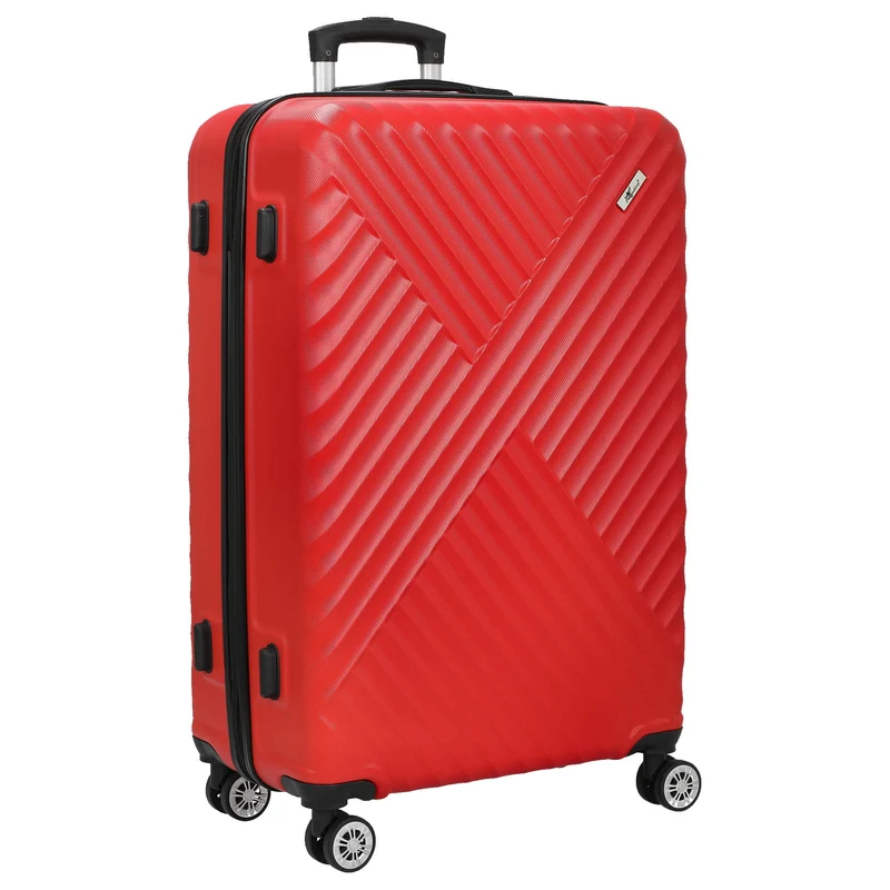 Paradise by CHECK.IN Kingston - 4-Rollen-Trolley Set 3tlg. (rot)